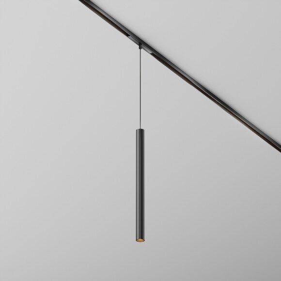Maytoni Exility X TR245-4-7WTW-DSZ-B Трековый светодиодный черный магнитный подвесной светильник цилиндр диаметром 3 см, с полным управлением по Zigbee 3.0, LED 7Вт 2700-6000K 640Лм CRI90 36° IP20 48В Maytoni Exility X TR245-4-7WTW-DSZ-B Трековый светодиодный черный магнитный подвесной светильник цилиндр диаметром 3 см, с полным управлением по Zigbee 3.0, LED 7Вт 2700-6000K 640Лм CRI90 36° IP20 48В