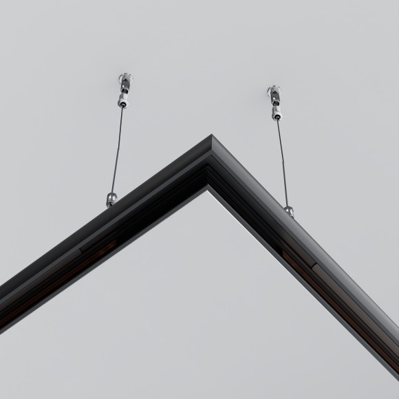 Угловой коннектор для скругленных подвесных шин Maytoni Exility TRAM034CL-R-41B