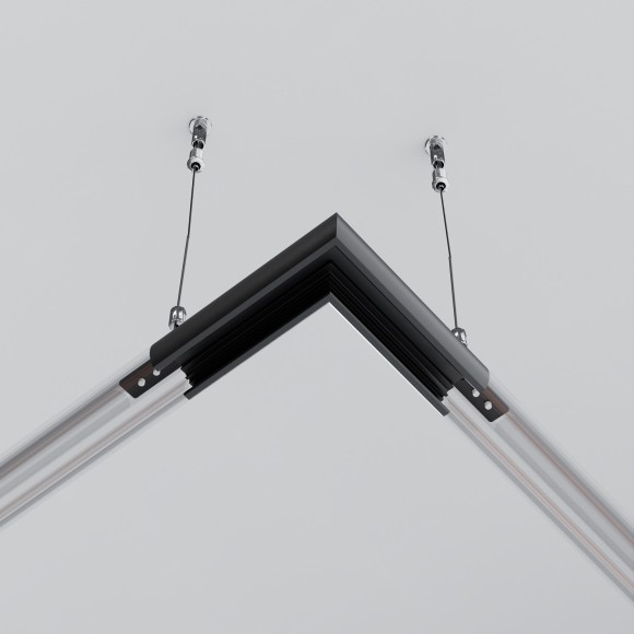 Угловой коннектор для скругленных подвесных шин Maytoni Exility TRAM034CL-R-41B