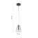SLE102903-01 ST Luce LIRINO Подвес, E27,1х40W, черный, хром/прозрачный