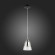 SLE102903-01 ST Luce LIRINO Подвес, E27,1х40W, черный, хром/прозрачный