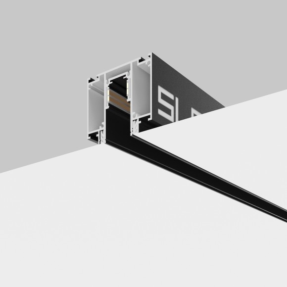 Магнитный шинопровод 2м для демпферных натяжных потолков Maytoni Slott Exility TRX034D-422B Магнитный шинопровод 2м для демпферных натяжных потолков Maytoni Slott Exility TRX034D-422B