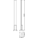 4828-1F Favourite Minimus Уличный столб LEDx25W, 750LM, 3000K, IP65