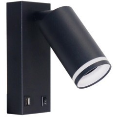 Настенный светильник Arte Lamp IMAI A2364AP-1BK Настенный светильник Arte Lamp IMAI A2364AP-1BK