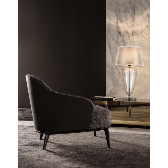 Интерьерная настольная лампа с выключателем Verre Z005TL-01CH Интерьерная настольная лампа с выключателем Verre Z005TL-01CH