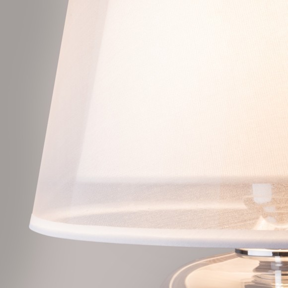 Интерьерная настольная лампа с выключателем Verre Z005TL-01CH Интерьерная настольная лампа с выключателем Verre Z005TL-01CH