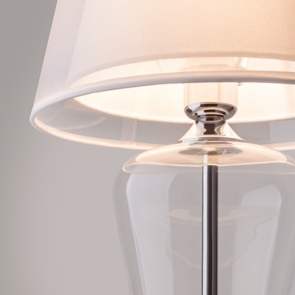 Интерьерная настольная лампа с выключателем Verre Z005TL-01CH Интерьерная настольная лампа с выключателем Verre Z005TL-01CH