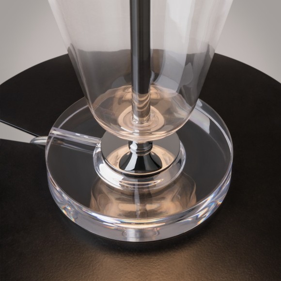 Интерьерная настольная лампа с выключателем Verre Z005TL-01CH Интерьерная настольная лампа с выключателем Verre Z005TL-01CH