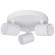Светильник потолочный Crystal Lux CLT 017W3 D230 WH
