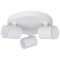 Светильник потолочный Crystal Lux CLT 017W3 D230 WH