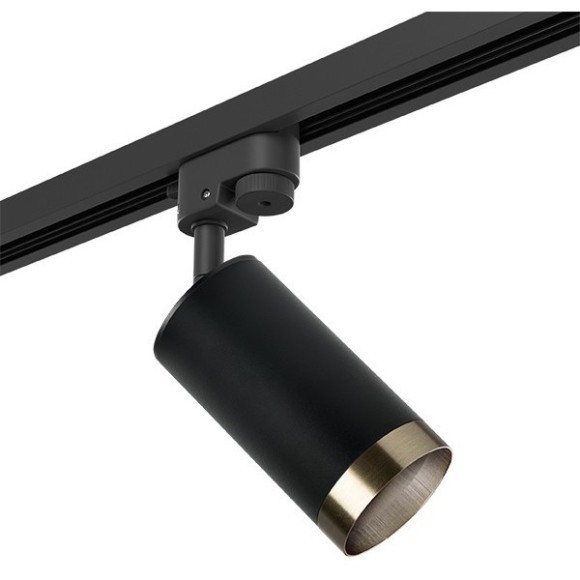 Однофазный двужильный трековый светильник Lightstar R1T437431 Rullo под сменную лампу GU10 Однофазный двужильный трековый светильник Lightstar R1T437431 Rullo под сменную лампу GU10