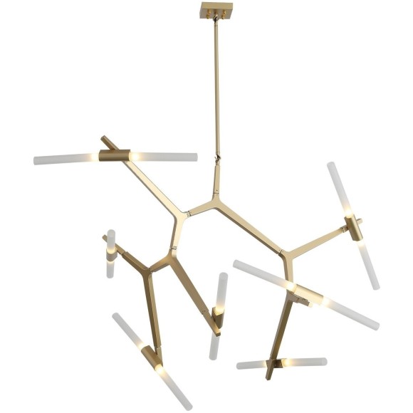SL947.202.14 Люстра потолочная ST-Luce Золотистый/Белый G9 14*5W LACONICITA