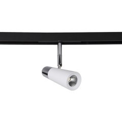 CLT 0.33 006 12W WH-CH 4000K Трековый магнитный светодиодный светильник Crystallux Space 48V CRI90+ 4000К 550Лм 24° 12W