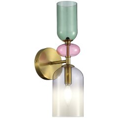 SL2000.201.01 Бра ST-Luce Золотистый/Дымчатый E14 1*40W GEA SL2000.201.01 Бра ST-Luce Золотистый/Дымчатый E14 1*40W GEA