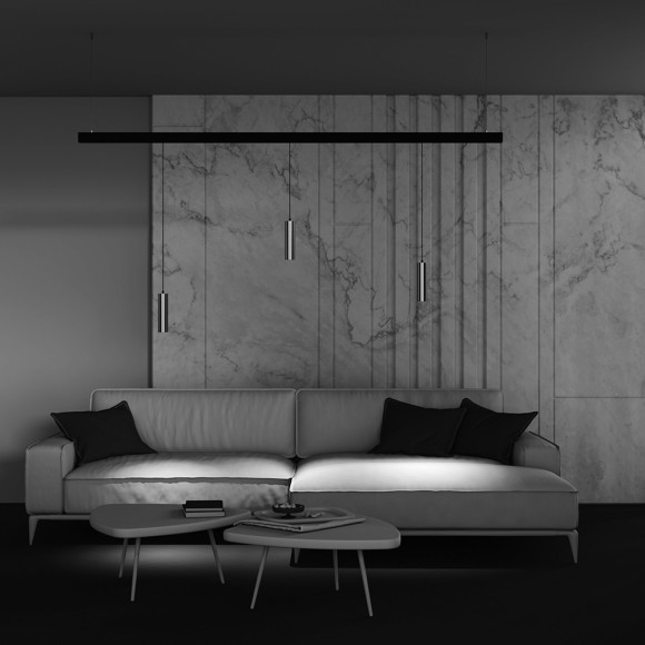 TR041-2-12W4K-BBS Трековый магнитный светодиодный светильник Maytoni Exility CRI90+ 4000К 1025Лм 36° 12Вт