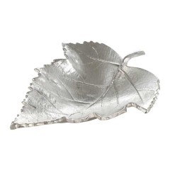 427006 Чаша декоративная FORLEYET, L235, B185, H45, алюминий, цвет никель 427006 Чаша декоративная FORLEYET, L235, B185, H45, алюминий, цвет никель