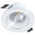98238 Светодиодный встраиваемый светильник SALABATE димм., 6W(LED), ?88, H42, 380lm, 3000K, IP44, алюм