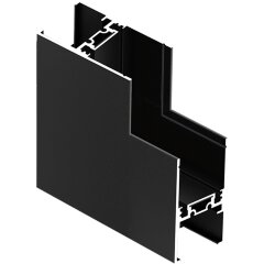 ST068.409.11 Угловой соединитель с потолка на стену для накладного 50мм шинопровода ST Luce Skyflat ST068.409.11 Угловой соединитель с потолка на стену для накладного 50мм шинопровода ST Luce Skyflat