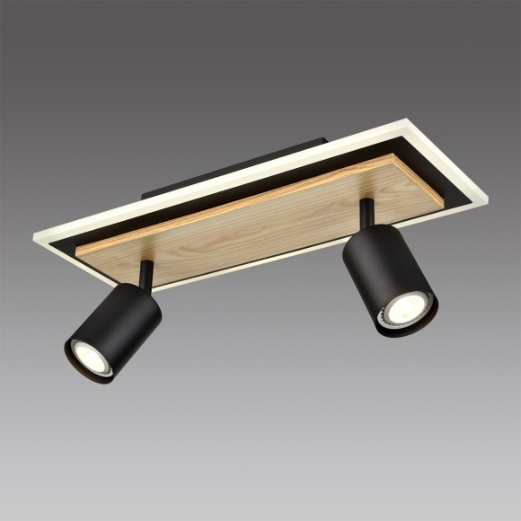 Настенный светильник LED GU10 2*10W + LED 19W 220V PINE Lumion 8025/19WL 