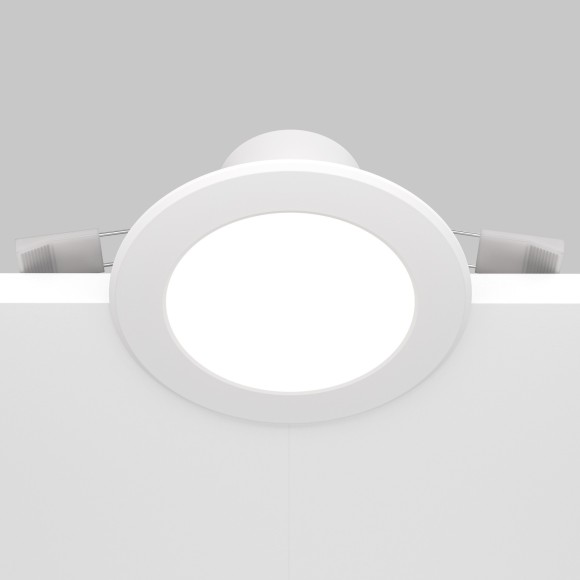 Встраиваемый светильник Maytoni DL015-6-L7W Stockton IP44 светодиодный LED 7W