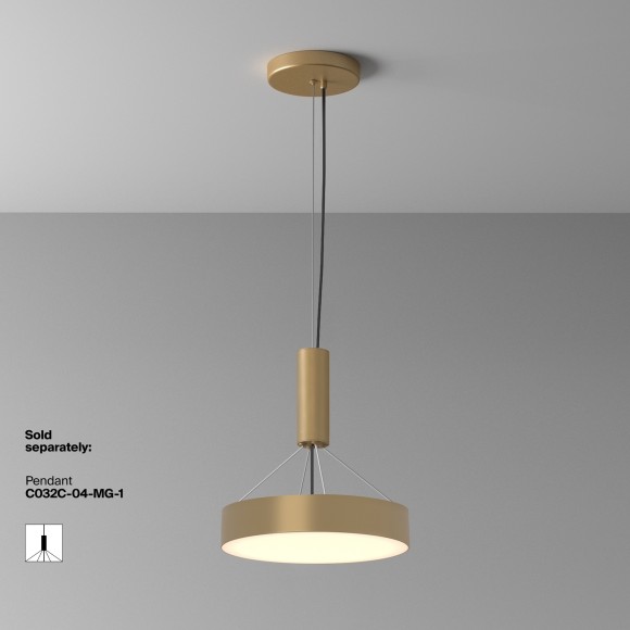 Потолочный светильник Technical C032CL-36W3K-RD-MG