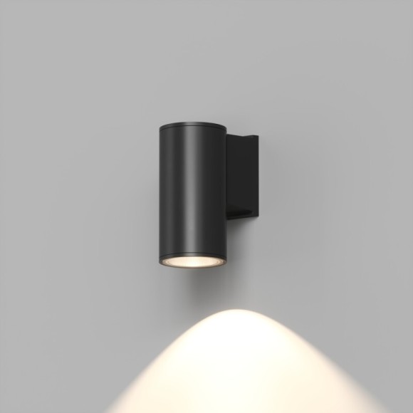 Настенный уличный светильник BORG Denkirs IP65, 10 Вт, 3000К, черный, алюминий DK9820-BK Настенный уличный светильник BORG Denkirs IP65, 10 Вт, 3000К, черный, алюминий DK9820-BK