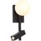 SL1581.401.02 Светильник настенный ST-Luce Черный/Белый LED 2*1+4W 3200K BOTELLI