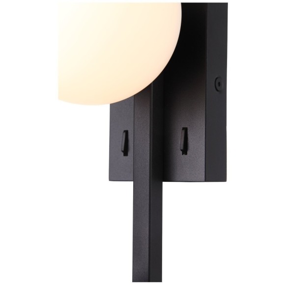 SL1581.401.02 Светильник настенный ST-Luce Черный/Белый LED 2*1+4W 3200K BOTELLI