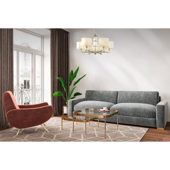 Люстра подвесная Maytoni MOD088PL-06BS Alloro под лампы 6xE14 40W