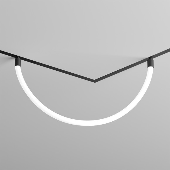 DK8060-BK Трековый магнитный светодиодный SMART (TUYA, Алиса, Wi-Fi, пам. настроек) светильник Denkirs SMART 220V CRI90+ 3000-6000К 1600Лм 360° 18Вт