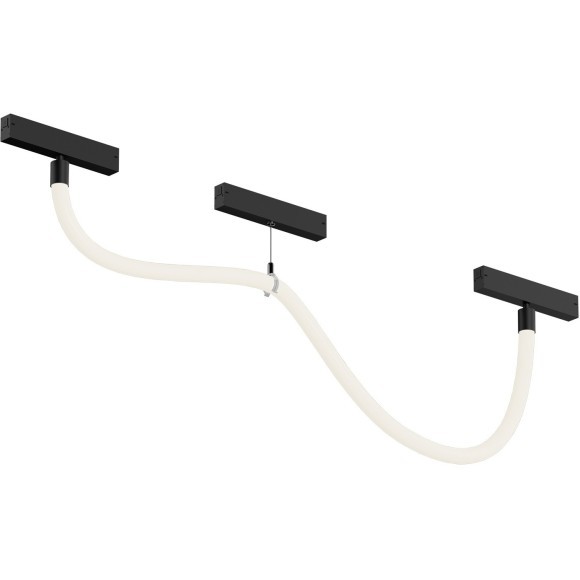 DK8060-BK Трековый магнитный светодиодный SMART (TUYA, Алиса, Wi-Fi, пам. настроек) светильник Denkirs SMART 220V CRI90+ 3000-6000К 1600Лм 360° 18Вт