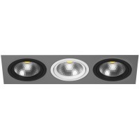 Встраиваемый светильник Lightstar i839070607 Intero 111 под лампы 3xGU10 150W