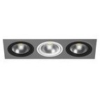 Встраиваемый светильник Lightstar i839070607 Intero 111 под лампы 3xGU10 150W