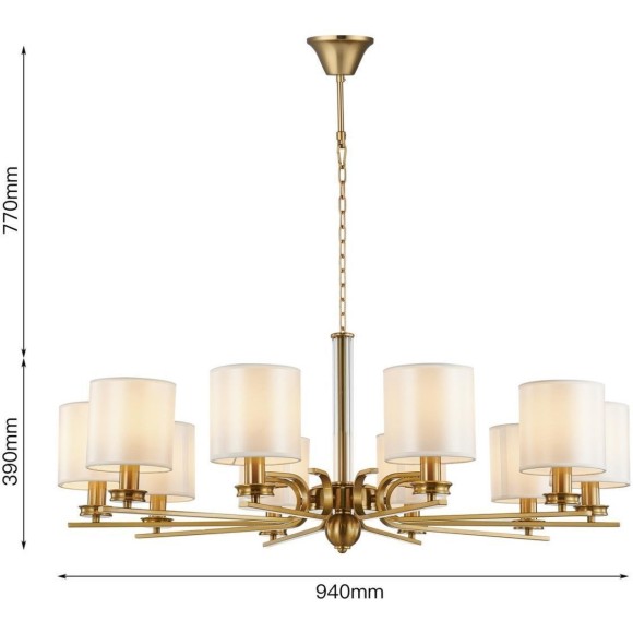 Подвесная люстра Venustus 2679-10P