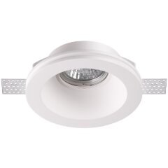 Гипсовый светильник под покраску Novotech 370476 YESO под лампу 1xGU10 50W Гипсовый светильник под покраску Novotech 370476 YESO под лампу 1xGU10 50W
