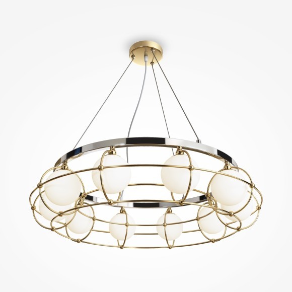 Подвесной светильник Maytoni MOD312PL-10GCH Carcass под лампы 10xG9 40W Подвесной светильник Maytoni MOD312PL-10GCH Carcass под лампы 10xG9 40W