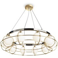 Подвесной светильник Maytoni MOD312PL-10GCH Carcass под лампы 10xG9 40W