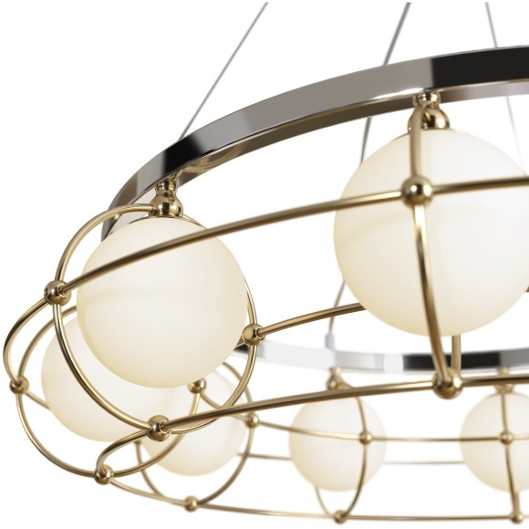 Подвесной светильник Maytoni MOD312PL-10GCH Carcass под лампы 10xG9 40W Подвесной светильник Maytoni MOD312PL-10GCH Carcass под лампы 10xG9 40W