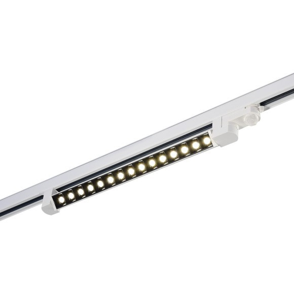 ST662.546.15 Св-к трек. Белый LED 1*15W 4000K 1 200Lm Ra90 48° IP20 L535xW33xH73 165-265V Трехфазная трековая система