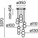 Подвесной светильник Maytoni MOD273PL-L80CH3K