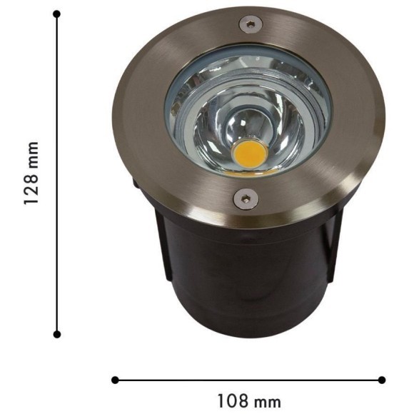 Встраиваемый светильник уличный Earthen 3039-1U