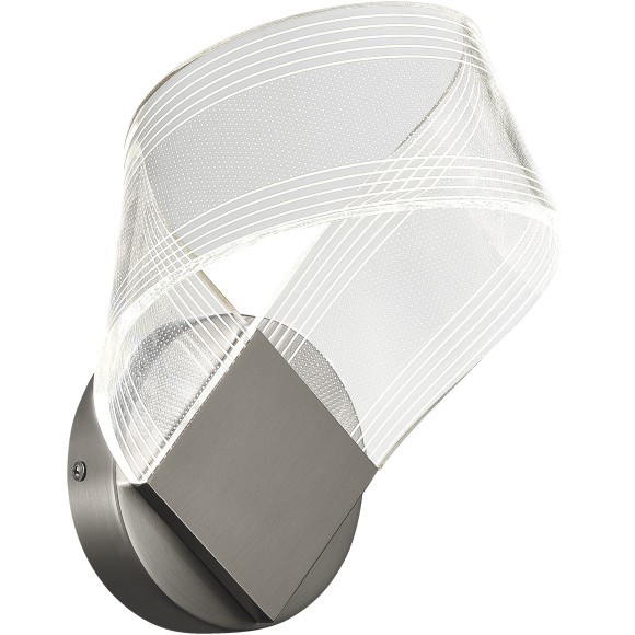 SL6235.101.04 Светильник настенный ST-Luce Никель/Прозрачный LED 1*4W 4000K FAIRY SL6235.101.04 Светильник настенный ST-Luce Никель/Прозрачный LED 1*4W 4000K FAIRY