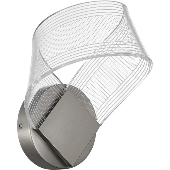 SL6235.101.04 Светильник настенный ST-Luce Никель/Прозрачный LED 1*4W 4000K FAIRY SL6235.101.04 Светильник настенный ST-Luce Никель/Прозрачный LED 1*4W 4000K FAIRY