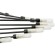 Люстра паук Lightstar 733247 Ragno под лампы G9 960W
