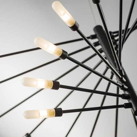 Люстра паук Lightstar 733247 Ragno под лампы G9 960W