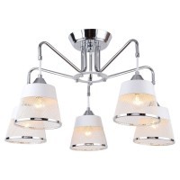 Люстра потолочная Lussole LSP-8095 MOHAVE IP21 под лампы 5xE14 200W