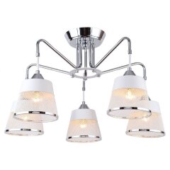 Люстра потолочная Lussole LSP-8095 MOHAVE IP21 под лампы 5xE14 200W