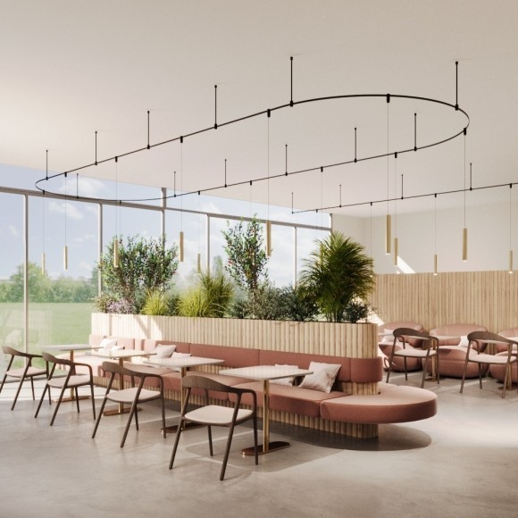 Светильник на гибкий шинопровод Maytoni Flexity TR210-1-5W3K-M-BBS 3000K 370лм 5Вт