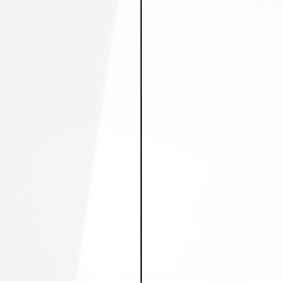 Выключатель с самовозвратом встраиваемый VOLTUM S70 двухклавишный 10А, (белый глянцевый)