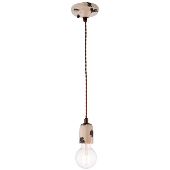 Подвесной светильник с 1 плафоном Lussole GRLSP-8159 VERMILION IP21 под лампу 1xE27 10W